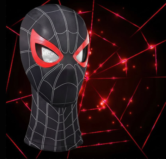 Halloween Blinking Spiderman Mask