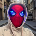 Halloween Blinking Spiderman Mask
