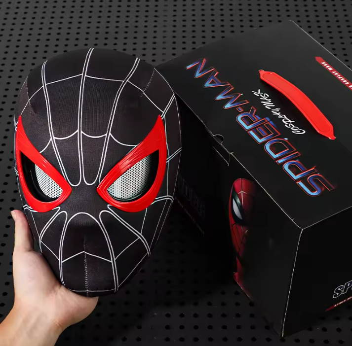Halloween Blinking Spiderman Mask