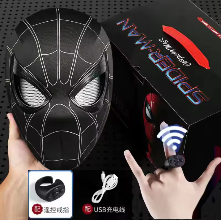 Halloween Blinking Spiderman Mask