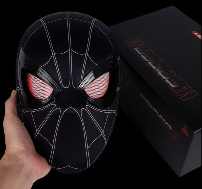Halloween Blinking Spiderman Mask