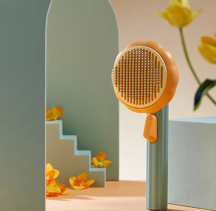 Pumpkin Pet Comb