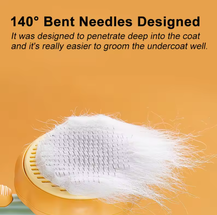 Pumpkin Pet Comb