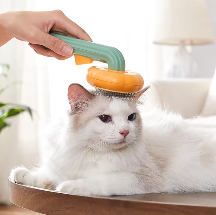Pumpkin Pet Comb